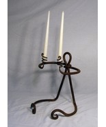Designer Quality Hand Forged Iron People Candle Holder - £20.25 GBP