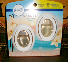 (2) FEBREZE SMALL SPACES SERENE VANILLA SUNRISE Air Fresheners - £10.07 GBP