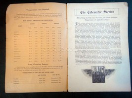 1910 Antique Farm Land Real Estate Sale Prices Tidewater Va Nc Norfolk South Rr - £69.59 GBP
