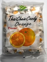Haoliyuan Thai Chew Candy Orange 350 gm (appx. 100 pcs) Free shipping world - $26.69