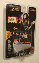 Johnny Lightning KISS Paul Stanley Dragster Funny Car Card No.42 New - $10.88
