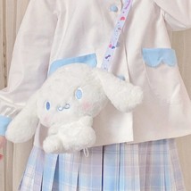Kawaii Sanrio Plush Backpack Cinnamoroll Plushie Bag  Figure Stuffed s Cute Soft - $120.28
