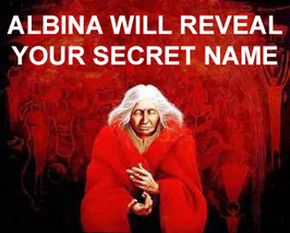 MONDAY FREE W ANY ORDER UNLOCK MAGICK ALBINA REVEAL YOUR SECRET NAME MAG... - £0.00 GBP