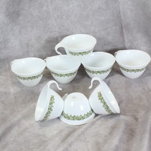 Corelle Spring Blossom Crazy Daisy Hook Handle Cups Lot of 8 - £18.79 GBP
