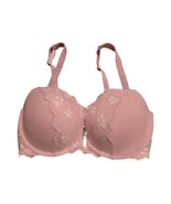 Victoria&#39;s Secret Dream Angels Push-Up Bra Pink Lace 34D Sexy Lingerie - $458.09 MXN