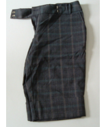 Tracy Evans 3 inch cuffed dress shorts gray plaid size 11 junior - $373.83 MXN
