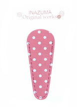 Small Polka Dot Embroidery Scissors Sheath Pink - $8.95