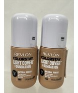 (2) Revlon 280 Tawny ColorStay Light Cover Liquid Foundation 1oz - $4.74 CAD