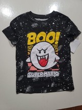 Nintendo Super Mario Boys XS  Spooky Boo Short Sleeve Shirt  Top X-Small - £10.27 GBP