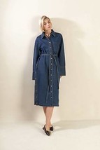 See The End Denim Midi Dress - $88.20