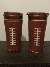 Lot Of 2 Carolina Panthers Whirley Football Coffee Mug Cup NFL - £19.47 GBP