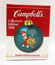 VINTAGE 2000 Campbell&#39;s Soup Christmas Ornament - £15.63 GBP