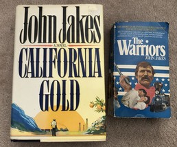Lot 2 John Jakes books: The Warriors Vol. VI Bicentennial &amp; California G... - $3.99