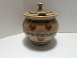 Hartstone Buff Heart Honey Pot Jam Jar  - $18.69