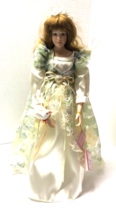 KINGSTATE Dollcrafter Fairy Tale Princess 17&quot; Porcelain Doll NEW - £19.44 GBP