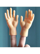 Novelty Gift Mini Finger Puppets 2pcs Realistic Tiny Hands for Fun Gags ... - $4.37
