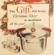 1947 National Pressure Cooker Christmas Advertisement Kitchen Gadgets DW... - $19.99