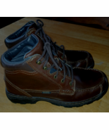 IRISH SETTERS MEN&#39;S BROWN LEATHER ULTRA-DRY WATERPROOF 6&quot; BOOTS-3875-10-... - $47.76 CAD