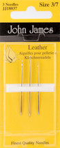 John James Leather Hand Needles - $16.32