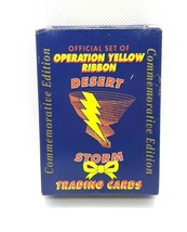 Operation Yellow Ribbon Desert Storm Commemorative Edition Trading Cards - $8.90