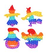 Rainbow Halloween Mix Pop It Toy - Spooky Sensory Fun for Kids and Adult... - £11.52 GBP