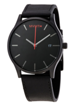 MVMT Classic Black Dial Black Leather Men's Watch L213.5L.551 - £75.72 GBP