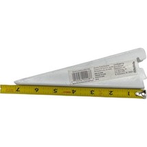 Shelf Bracket Dual Track White 7 inches Blue Hawk - £5.93 GBP