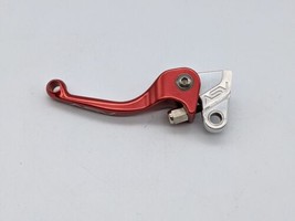 ASV CLM06 Red Anodized Break Away Left Clutch Lever For Honda CRF450R CRF 450 R - £60.45 GBP