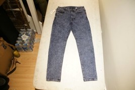 Mens Stonewash Jeans Straight Leg Regular Fit Heavy Denim Trouser W30 L3... - £12.22 GBP