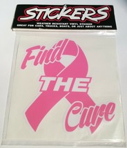 Stickers Weather Resistant Vinyl Sticker - Find The Cure, Cars, Trucks, ... - $9.51 CAD