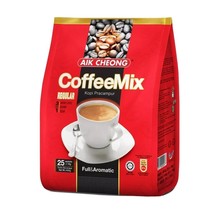 4 Pkgs X 25 Satchets  Aik Cheong 3 In 1 Instant Coffee Mix Regular Fast ... - £40.52 GBP