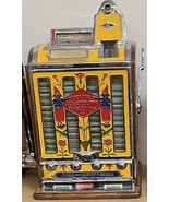 Jennings Nickel Slot Machine with four front mint roll dispenser Circa 1... - £5,549.00 GBP