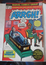 ARRGH ! #5 Marvel Comics 1975 &quot;Count Varicose&quot; / &quot;The Invisible Mr. Mann&quot; - $6.79
