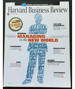 HARVARD BUSINESS REVIEW MAGAZINE JULY-AUGUST 2009 MANAGING IN THE NEW WORLD - $14.20