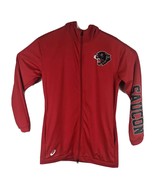 Saucon Valley Panthers Hoodie Mens Medium Red Ribbed - £14.97 GBP