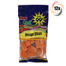 12x Bags Stone Creek Orange Flavored Slices Quality Chewy Candies | 4oz - £17.68 GBP