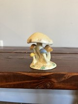 Vintage MCM 70s Retro Lefton Japan Ceramic  Mushroom Figure Figurine Mini - $23.75