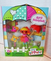 Lalaloopsy Mini April Sunsplash 3” Doll & Pet Bird  Accessories  NEW - $9.85