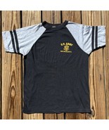 Vtg 1980&#39;s US Army Fort McClellan AL Baseball Single Stitch T Shirt Mens... - £45.43 GBP