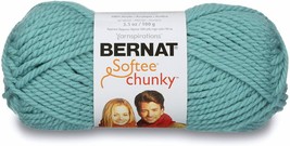 Bernat Softee Chunky Yarn - Seagreen - New - $9.67