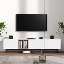 Modern 80&#39;&#39; TV Stand Media Console with 3-Door Storage - $231.99