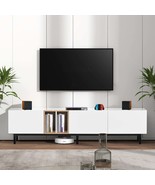 Modern 80&#39;&#39; TV Stand Media Console with 3-Door Storage - $325.43 CAD
