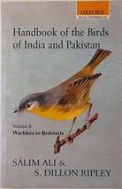 Handbook of the Birds of India and Pakistan Volume 8 Warblers to Redstarts - £46.26 GBP