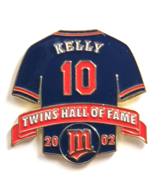 Tom Kelly 10 Twins Hall of Fame 2002 Jersey Minnesota MLB Baseball Ename... - $18.13 CAD