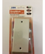 SnapMark Outlet Box/Steel 1-3/8&quot; Deep SM5747 Single Gang Ivory - £23.25 GBP