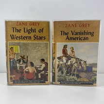 ZANE GREY Great Western Edition 1953 Book Lot Vanishing American &amp; Light of West - £23.70 GBP