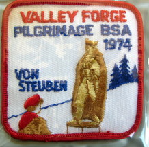 Boy Scouts - 1974 Valley Forge Pilgrimage patch - £3.57 GBP