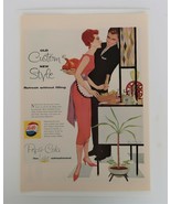 Vtg 1958 Pepsi Pepsi-Cola Soda Ad Old Custom New Style Ephemera Modern W... - $14.99