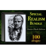 Procreate Realism bundle | Tattoo flash | Procreate flash | Procreate ta... - $7.00