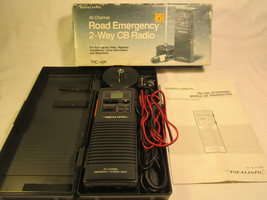 Vintage REALISTIC 40-Channel Road Emergency 2-Way CB RADIO TRC-409 [j11] - $26.31